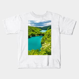 Plitvice lakes Kids T-Shirt